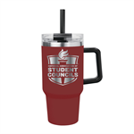 NASC Stainless Steel Tumbler - Dark Red